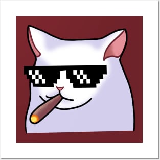 Cat Thug Life Posters and Art